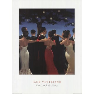 2000 Jack Vettriano Waltzers Lithograph For Sale
