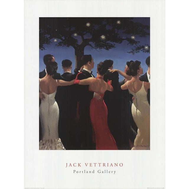 2000 Jack Vettriano Waltzers Lithograph For Sale