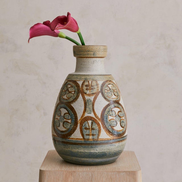 A large 1970s ceramic vase by Noomi Backhausen for Søholm Stentøj, the historic Danish workshop founded on the island of...