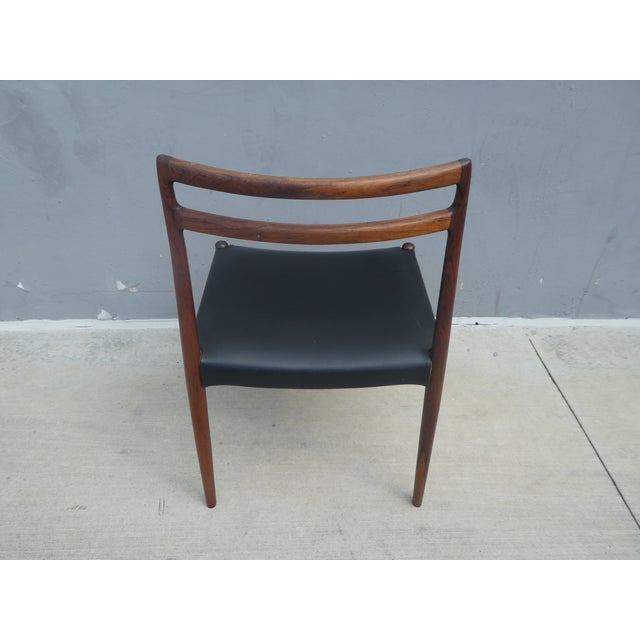 Wood Scandinavian Norwegian Alf Aarseth Gustav Bahus & Eft Rosewood Dining Chairs - Set of 6 For Sale - Image 7 of 12