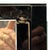 Pair of Hollywood Regency Black Glass and Mirror Cabinets With Cabriole Legs For Sale In New York - Image 6 of 7