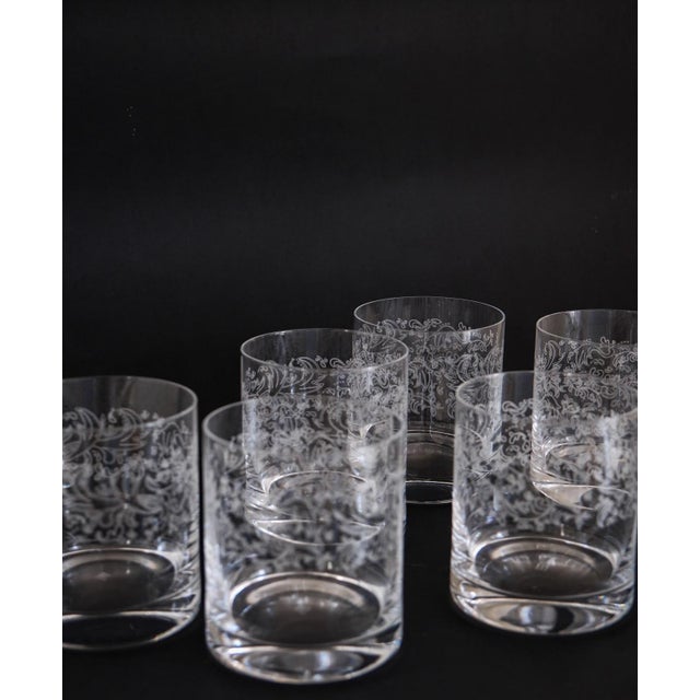 Glasses by Mariana Isra for Ribes the Art of Glass, 1990s, Set of 6 For Sale - Image 12 of 18