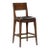 Cashiers Bar Stool, Bordeaux Finish For Sale