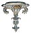 1990s Italian Louis XVI Style Corbel Sconce Wall Console Shelf For Sale