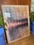 Oil on Silk Painting For Sale - Image 4 of 5