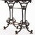 Pair of French Cast Iron and Stone Tables, 19th C. For Sale - Image 4 of 6