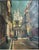 Vintage 1950’s French Oil Painting “A View of Paris” by A. Franchet For Sale - Image 4 of 9