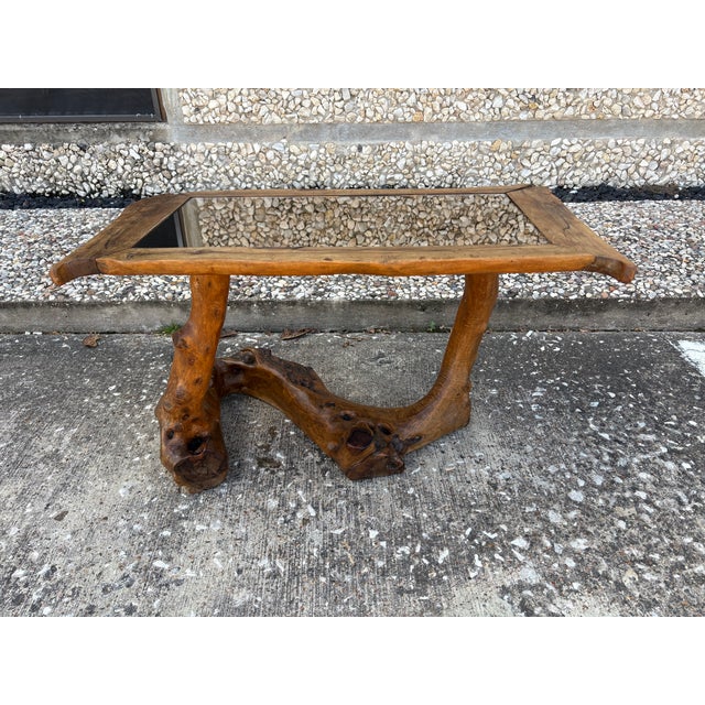 1950s French Organic Modern Root Cocktail Table For Sale - Image 9 of 13