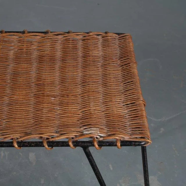 Wicker Coffee Table, the Netherlands, 1950s For Sale - Image 6 of 10