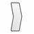 Modern Architectural Mirror for Creative Spaces – Arrow 6 For Sale - Image 15 of 17
