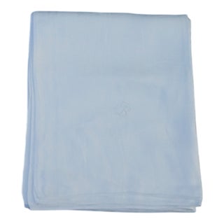 Damask Tablecloth with F B Monogram For Sale