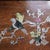 Brown Vintage Hardwood Tray With Mother-of-Pearl Bird and Floral Inlay For Sale - Image 8 of 9