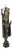 Very Large Weathered Gilded Wood Statue of Buddha, Burma For Sale