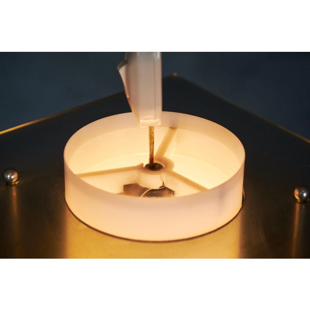 Plastic Vintage Space Age Danish Pendant Lamp, 1970s For Sale - Image 7 of 9