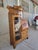 Victorian Antique Side by Side Desk, Display and Storage Cabinet. Tiger Oak Circa. 1900 For Sale - Image 3 of 18