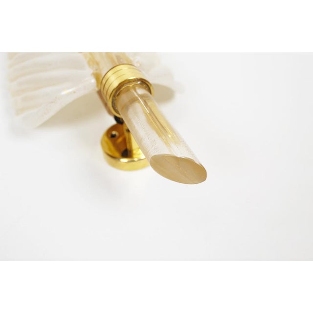 Murano Glass Wall Lamps from Barovier & Toso, 1960s, Set of 2 For Sale - Image 3 of 11