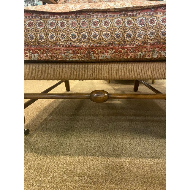 English Rural Style Lounge Chairs & Ottoman For Sale - Image 10 of 10