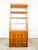 1960s Mid Century Modern Room Divider Wall Unit Oak Freestanding Modular Shelving For Sale - Image 10 of 12