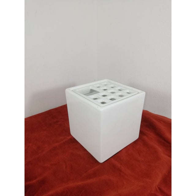 Ceramic Ikebana Vase by Gabbianelli, 1960s For Sale - Image 4 of 11