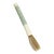 Chinoiserie Soapstone and Bone Calligraphy Brush 13.5" H For Sale