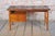 Wood Mid-Century Czech Writing Desk in Mahogany Veneer, 1950s For Sale - Image 7 of 15