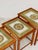 Danish Nesting Tables in Teak and Ceramic, 1960s, Set of 3 For Sale - Image 12 of 18