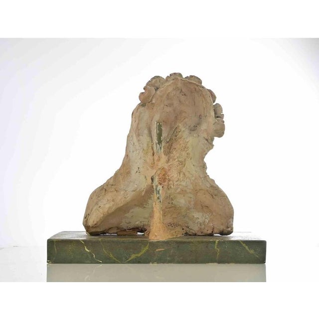 Bust Sculpture, 17th Century, Terracotta For Sale - Image 4 of 6