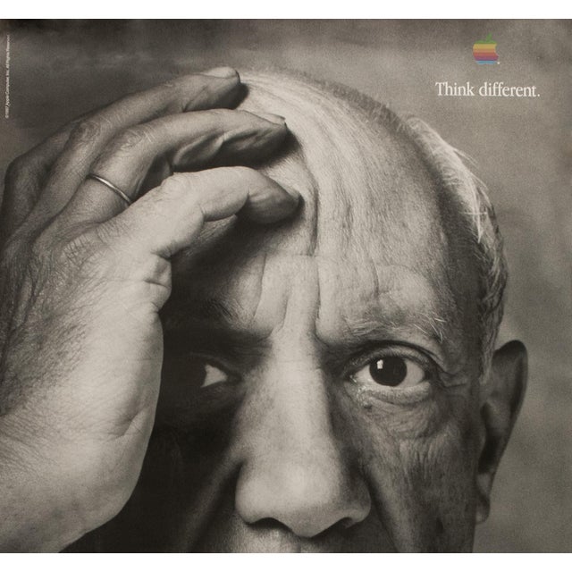 1997 Picasso Black and White Poster #1 For Sale - Image 4 of 7