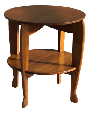 Dutch Art Deco Side Table by P.E.L. Izeren for Genneper Molen, 1920s