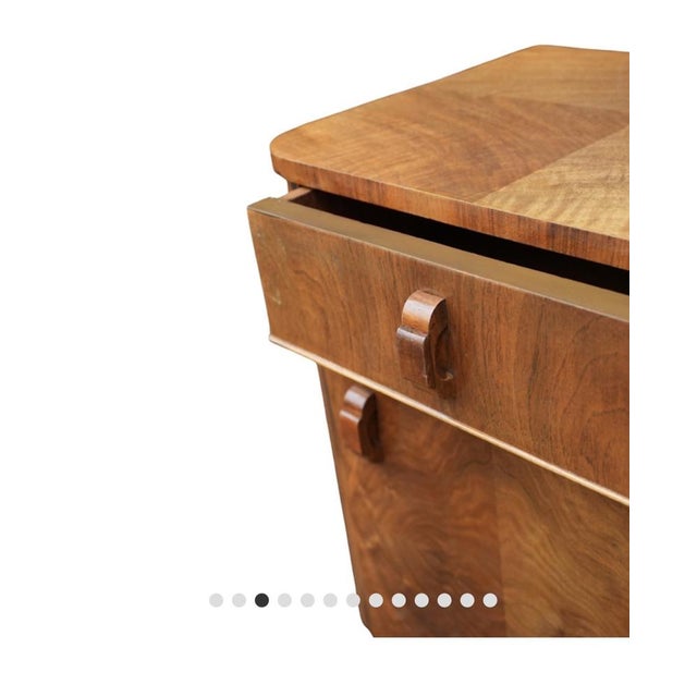 Art Deco Cloud Bed Head with Attached Nightstands, 1930s For Sale - Image 9 of 13