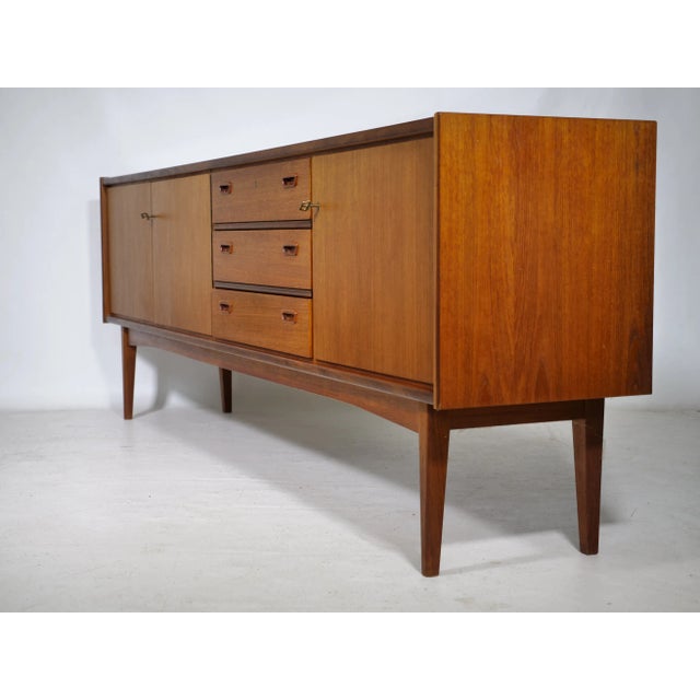 Mid-Century German Modern Wooden Sideboard from Bartels, 1960s For Sale - Image 4 of 11