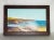 1980s 1980s Coastal Scene Painting, Framed For Sale - Image 5 of 5