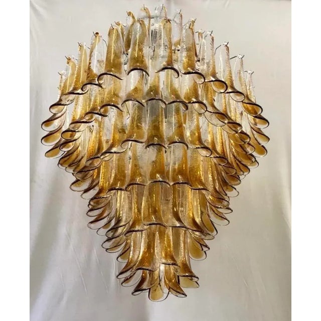 Mid-Century Gruppo Luce Chandelier by La Murrina, 1980 For Sale - Image 10 of 10