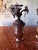 French 19th Century Mercury Glass and Floral Mantle Ornaments For Sale - Image 3 of 5
