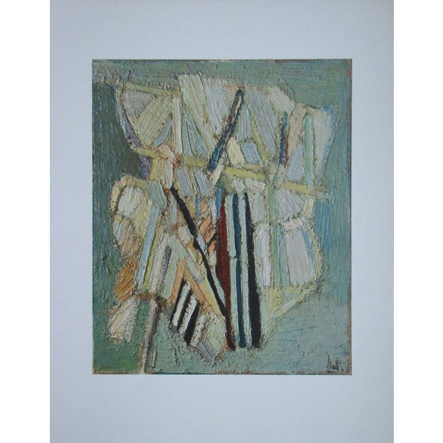 After Nicolas de Staël, Celadon Composition, 1960, Offset Lithograph For Sale - Image 11 of 13