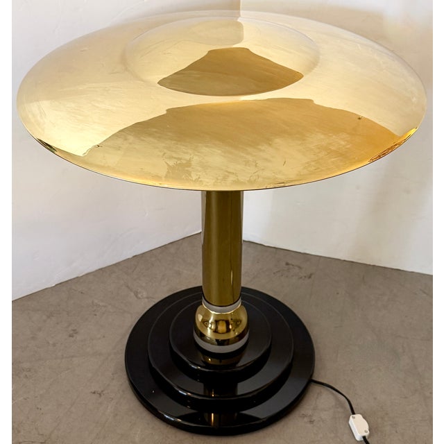 Overscaled Art Deco Style Table Lamp From 80's by Donghia For Sale In Miami - Image 6 of 6
