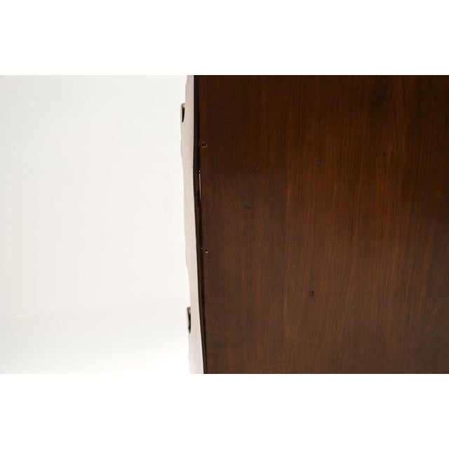 Antique Burr Walnut Cascading Open Bookcase, 1900s For Sale - Image 11 of 13