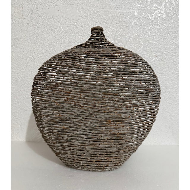 American Craft Studio Handmade Sculpture Welded Bronze Kinetic Vessel Op Art For Sale - Image 13 of 18