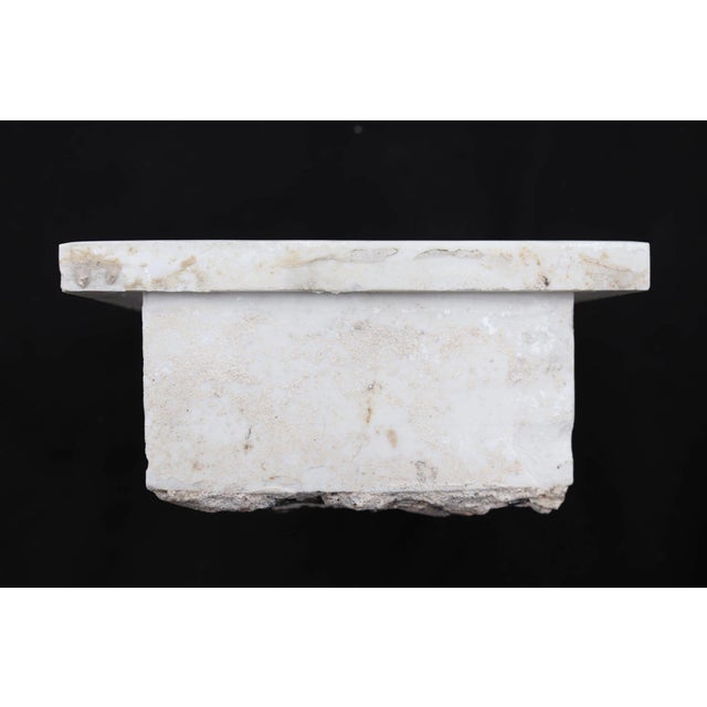 Vintage Recessed Square White Ceramic Tissue Holder For Sale - Image 4 of 6
