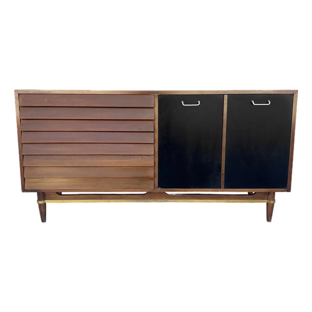 1960s Mid Century Walnut Dresser by Merton L. Gershun For Sale