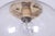 Mid-Century Chandelier in Glass and Brass by Kamenický Šenov, Czech, 1960s For Sale - Image 6 of 10