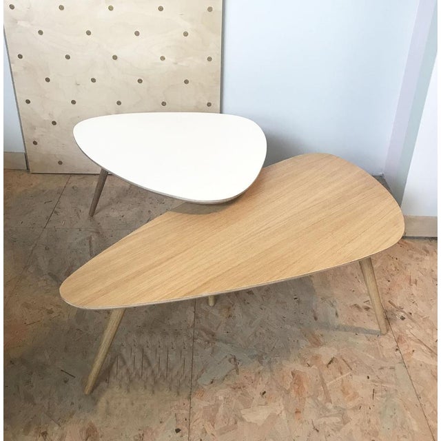 LOB3 Coffee Table in Oak by tokyostory creative bureau For Sale - Image 8 of 17