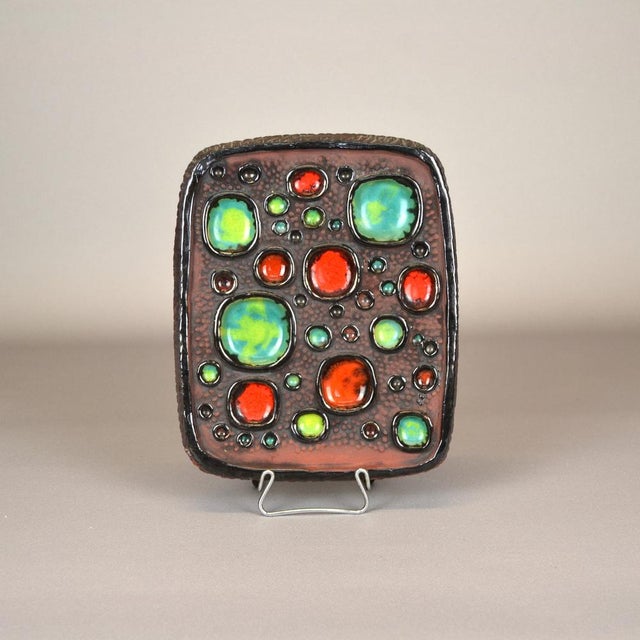 Wall Plaque by Lars Bergsten, 1960s For Sale - Image 4 of 5