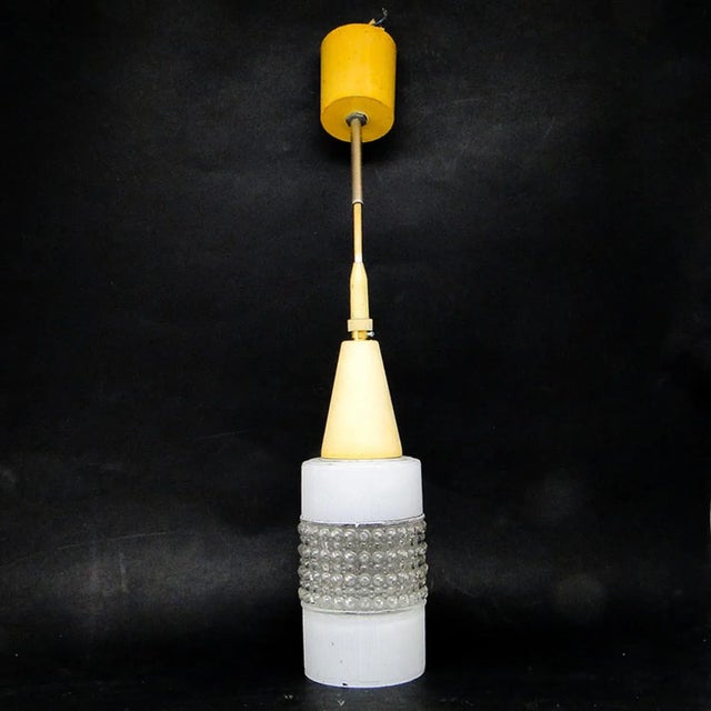 Postmodern Postmodern Pendant Lamp from Polam, Poland, 1970s For Sale - Image 3 of 9