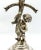 Gothic Vintage Renaissance Style Cherub/ Putti Silver Plated Metal Candle Holders - a Pair For Sale - Image 3 of 9