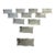 Mid 20th Century Lillian Vernon Place Card Plaque Set - 11 Pieces For Sale