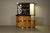 Italian Burl Wood Cocktail Bar with Illuminated Back and Stools, 1970s, Set of 3 For Sale - Image 9 of 18