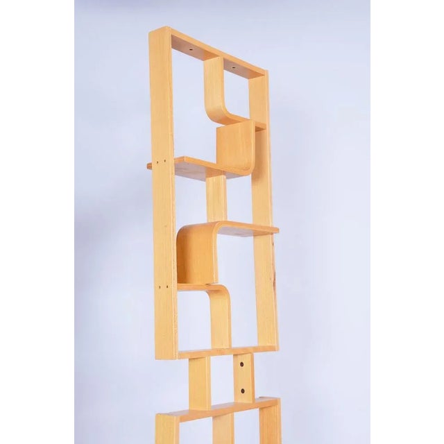 Mid-Century Modern Mid-Century Room Dividers in Maple attributed to Ludvik Volak for Drevopodnik Holesov, Former Czechoslovakia, 1960s, Set of 2 For Sale - Image 3 of 11