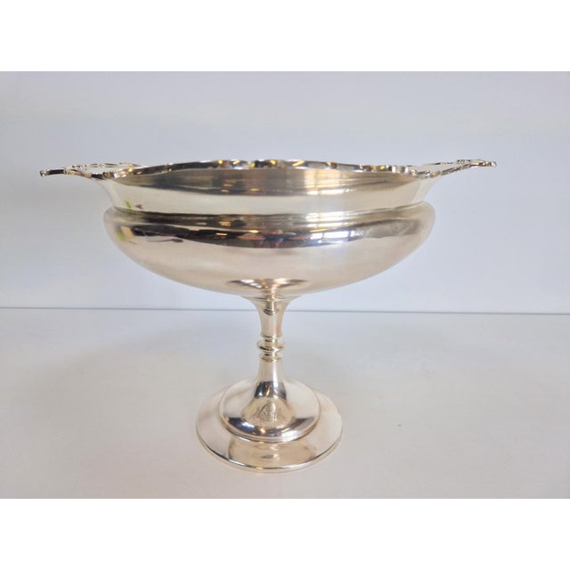 Vintage Silver-Plated Centerpiece Bowl by John Round & Son, Sheffield, 1950s For Sale - Image 15 of 15
