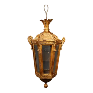 Gilded Elegance: 19th Century Venetian Lantern